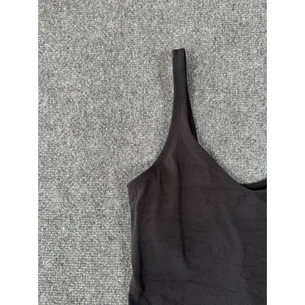 Lululemon Align Tank Top Womens 6 Black Cropped Active Bra Yoga Gym - Picture 3 of 13